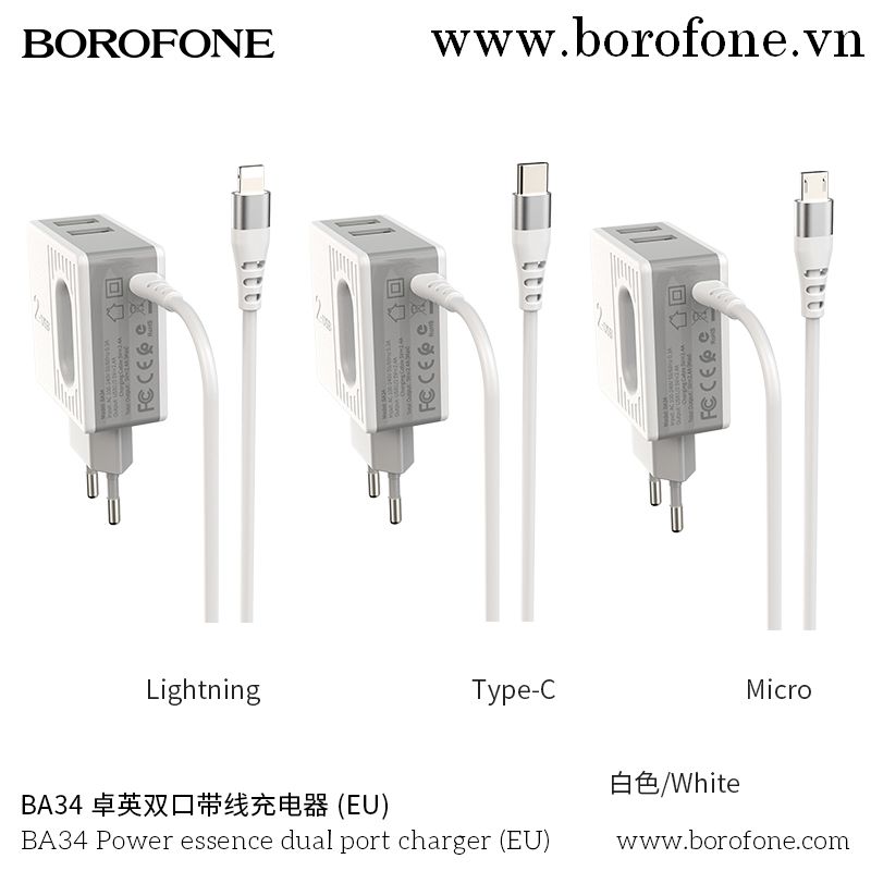 Bộ sạc BA34 LIGHTNING