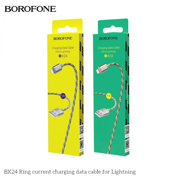 Cáp sạc Borofone BX24 Lightning 1M