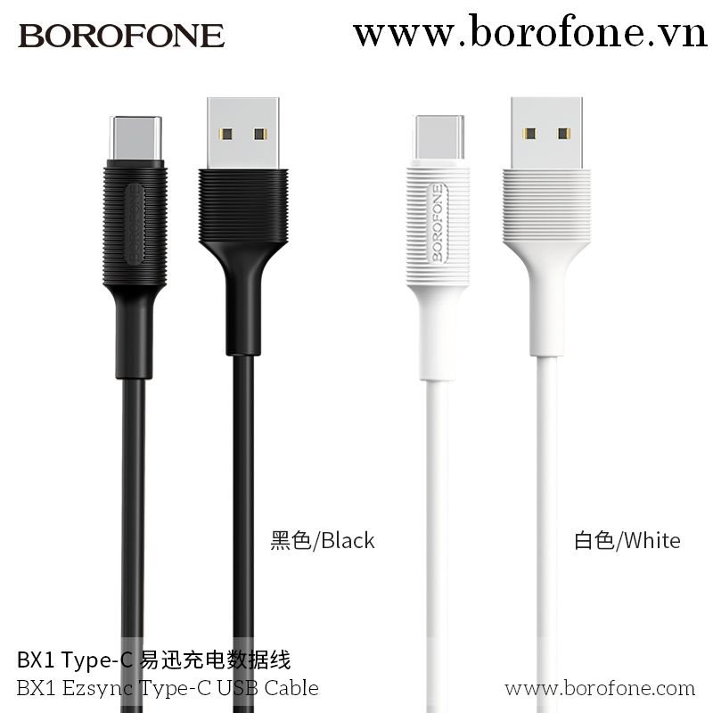 Cáp USB sang USB-C BX1 EzSync - type c