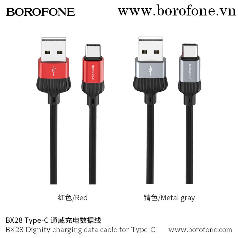Cáp USB sang USB-C BX28 Dignity - type c