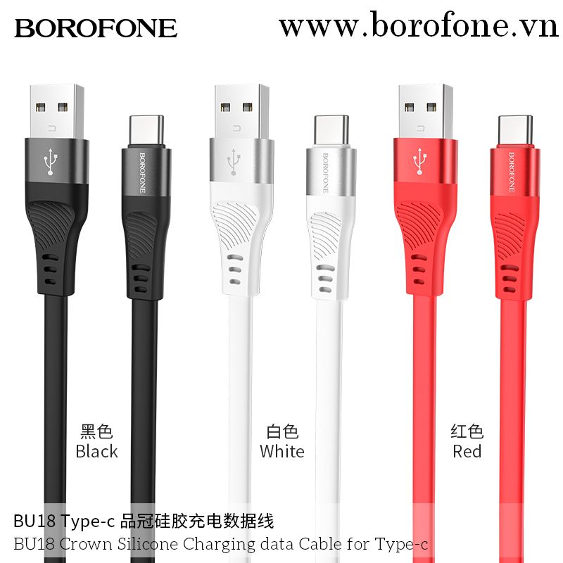 Cáp USB to Micro-USB BU18 Crown