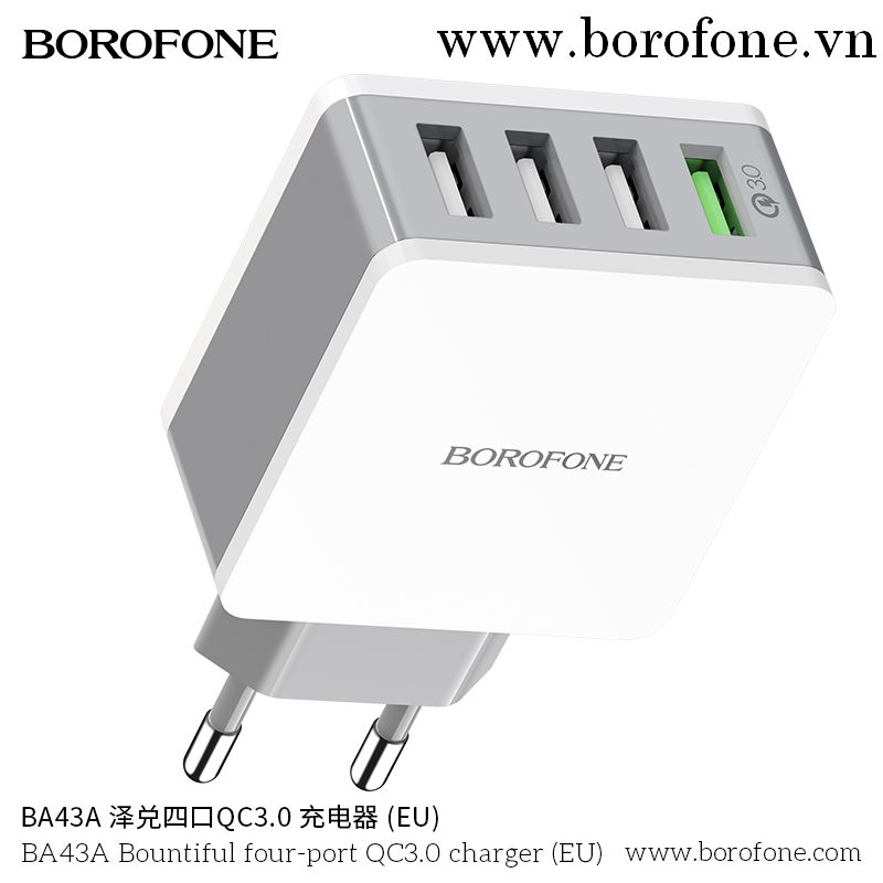 Cốc sạc BOROFONE BA43A