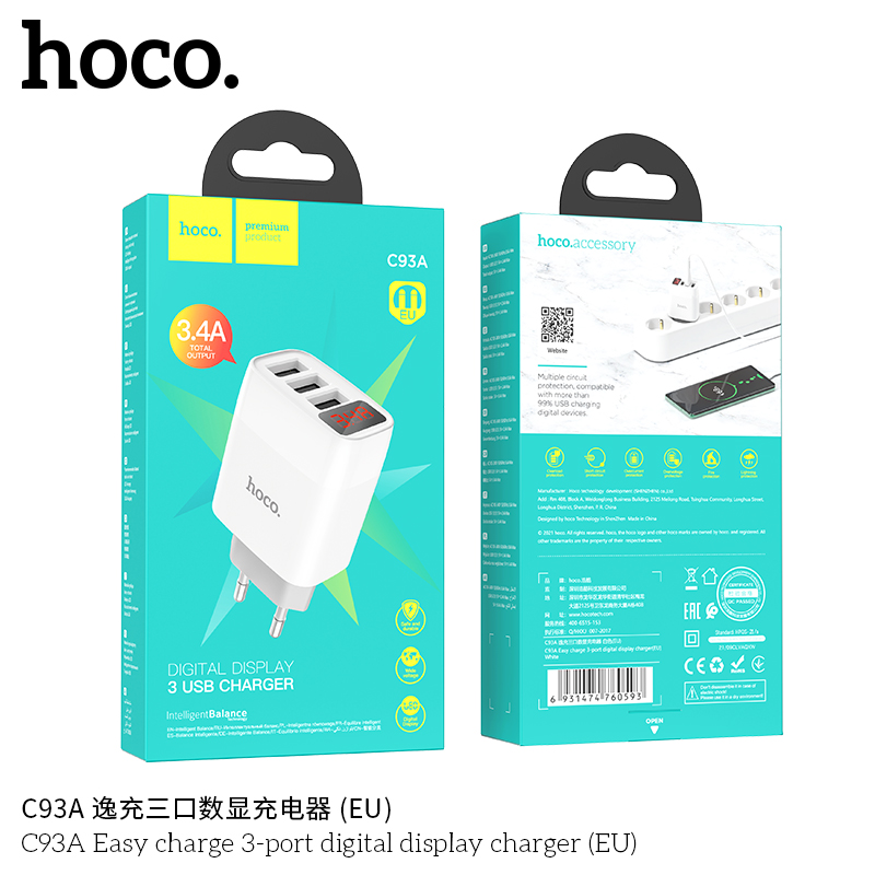 CÓC SẠC HOCO C93A