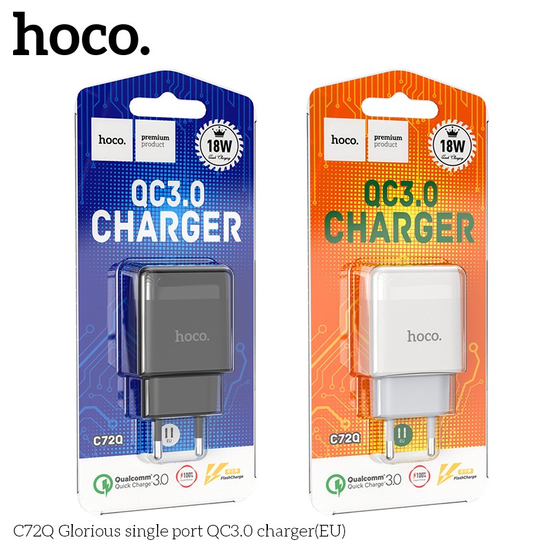 CÓC SẠC NHANH HOCO 18W - C72Q