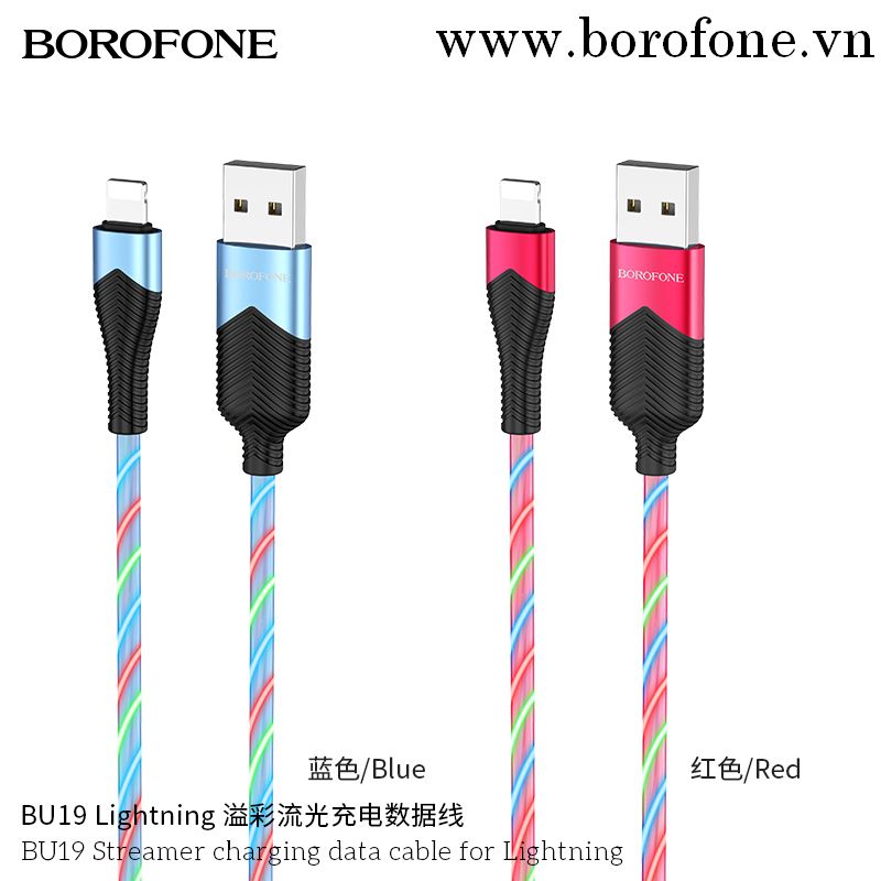 Dây cáp sạc  BU19 Borofone cổng Lightning