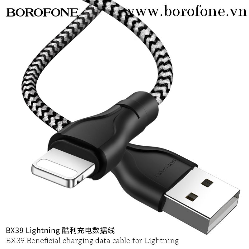Dây cáp sạc và truyền dữ liệu BX39 Borofone cổng Lightning