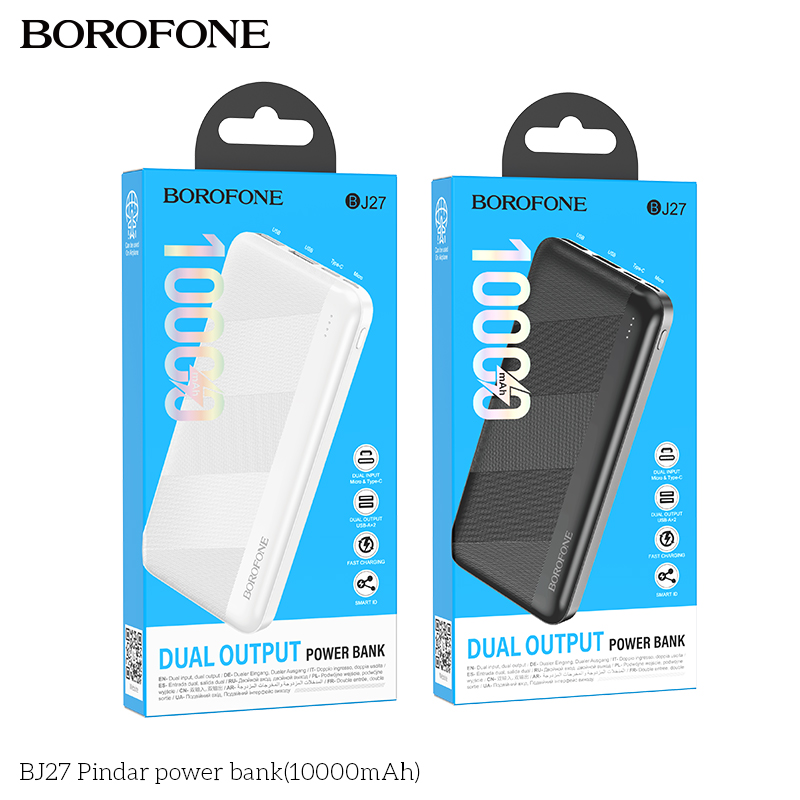 Pin dự phòng BJ27 Pindar (10000mAh)