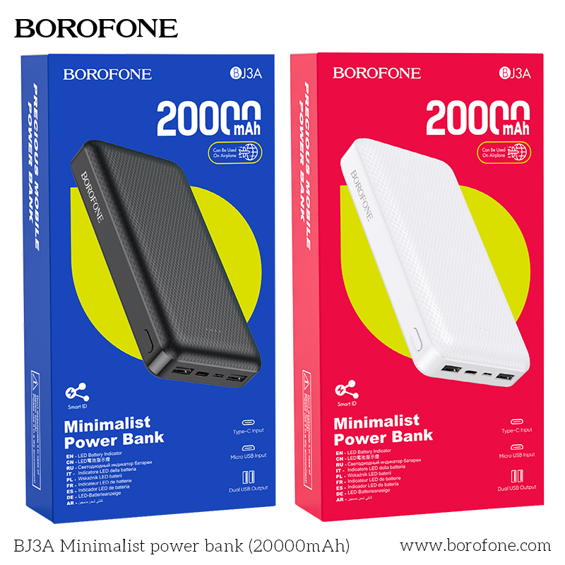 Pin dự phòng BJ3A Minimalist (20000mAh)