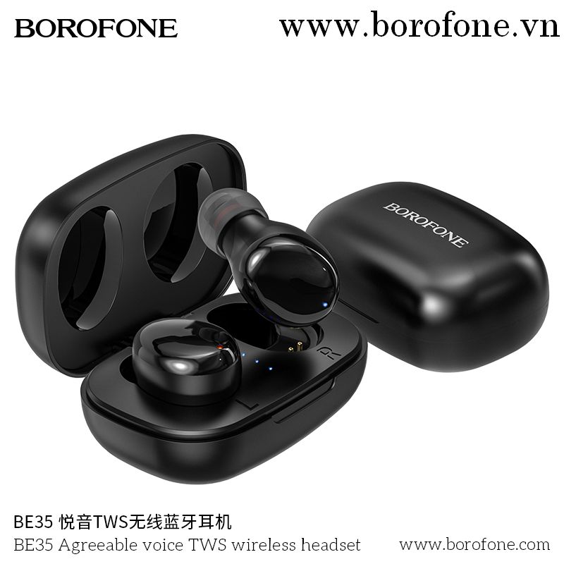 Tai nghe TWS Bluetooth 4.1 BE35 Borofone V5.0